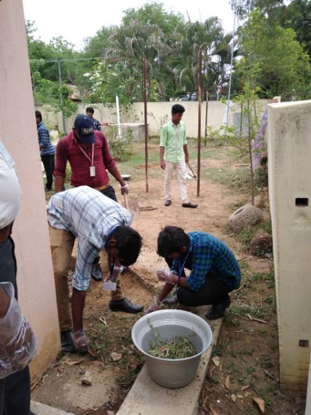 NSS
                                            Camp “Swachh Bharat Abhiyan” at St.Anne’s Convent, Valarpuram, on 19 Jul 2019 