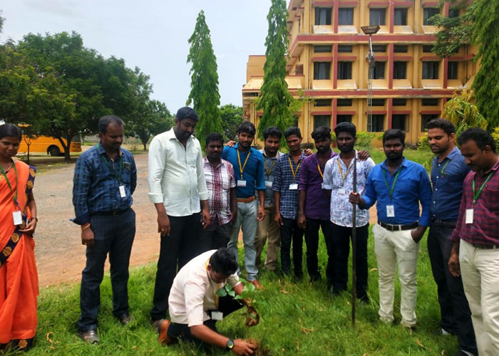 “Tree Plantation”
                                            organized by NSS Unit, RGCE at Campus, on 13 Aug 2019 