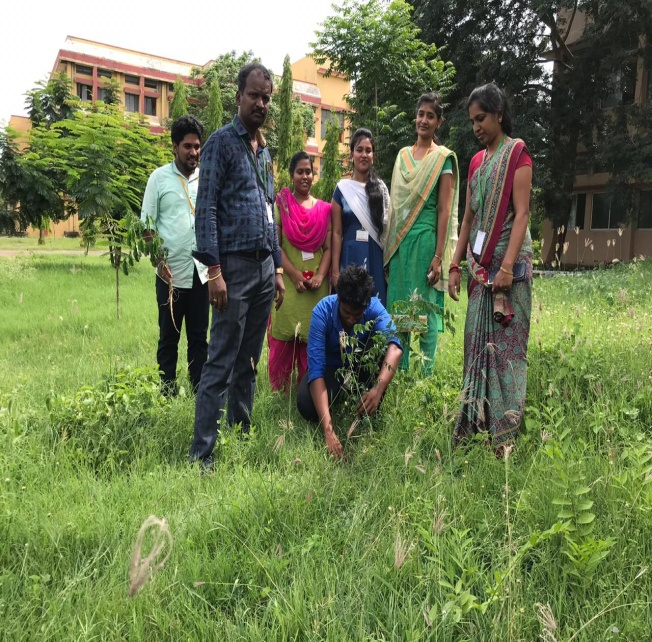 “Tree Plantation”
                                            organized by NSS Unit, RGCE at Campus, on 13 Aug 2019 